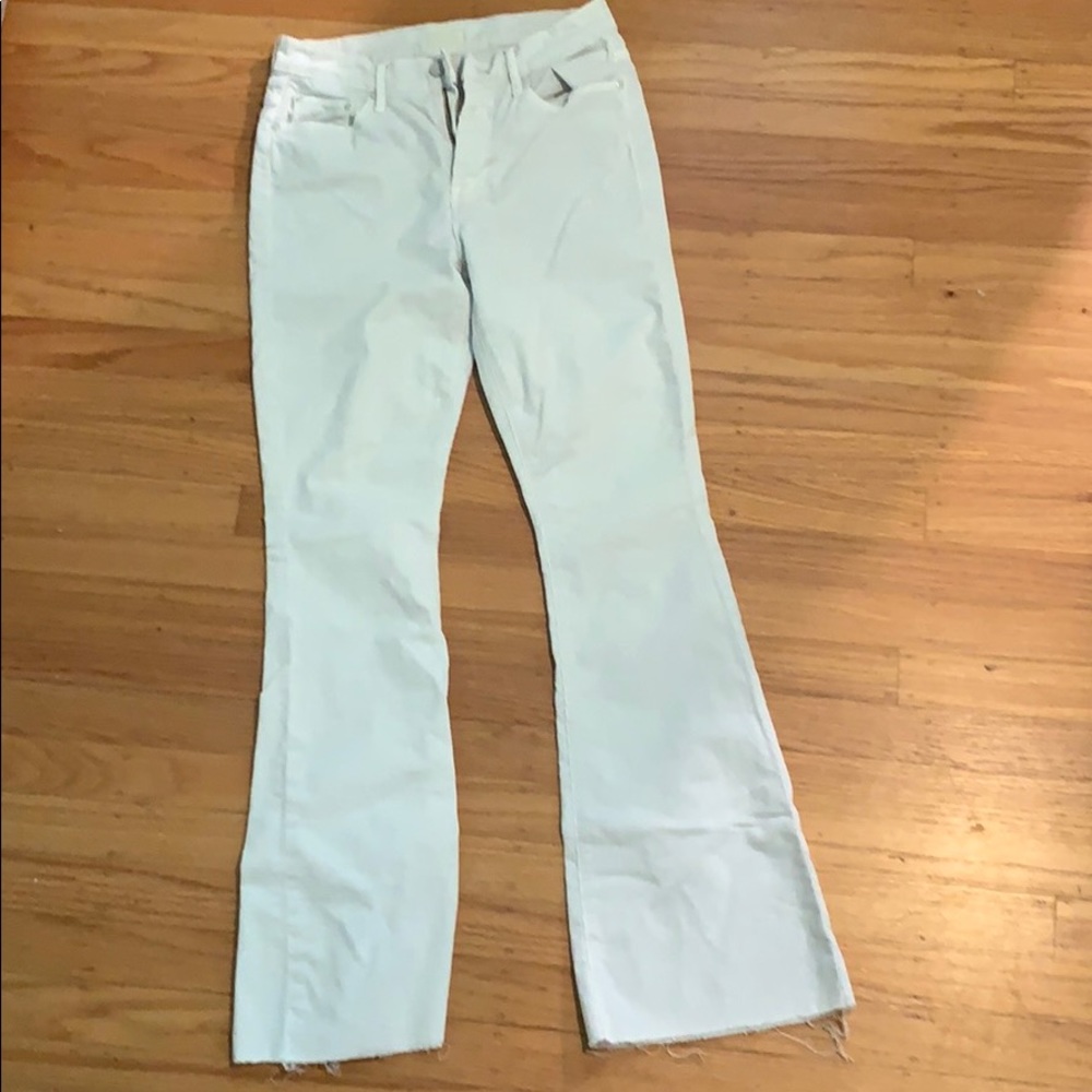 MOTHER white cords size 27